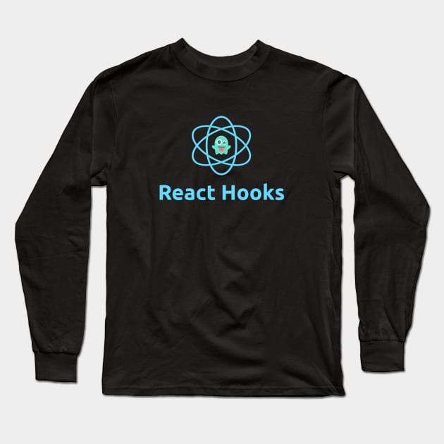 ReactJS Hooks Long Sleeve T-Shirt by dblaiya